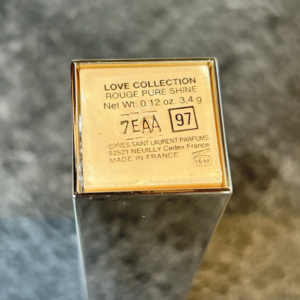 NEW Yves Saint Laurent Love Collection Pure Shine Lipstick 97 STARRY DREAM Rare - Picture 6 of 13